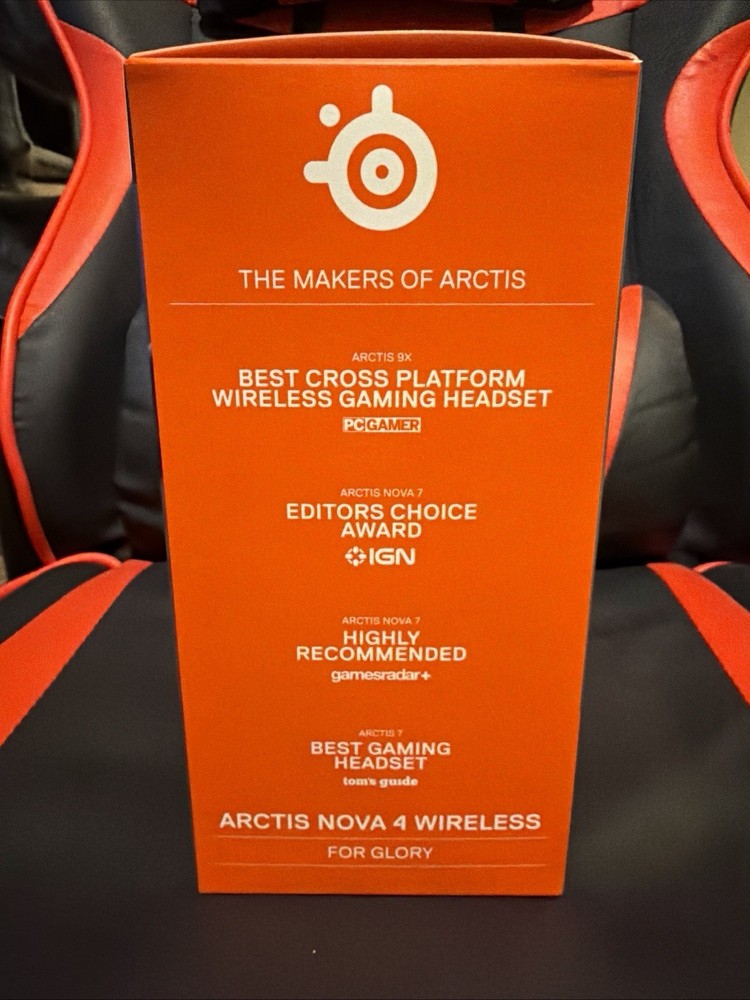 SteelSeries Arctis Nova 4 Wireless Gaming Headset Multi-Platform, Black