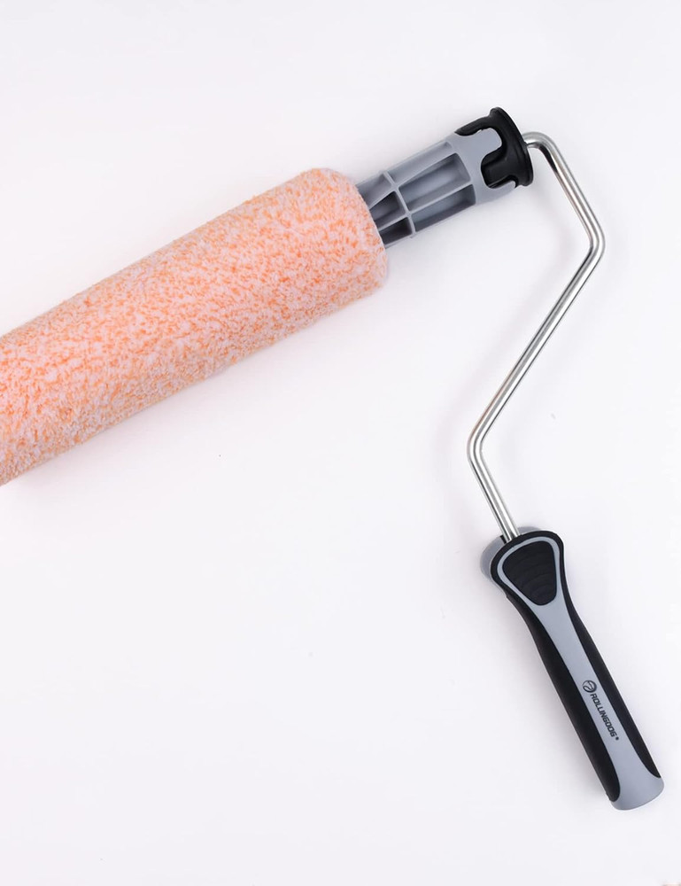 Paint Roller Frame 9 Inch - for 1 1/2" Core Roller Covers,Self-Lock Cage Jumbo R