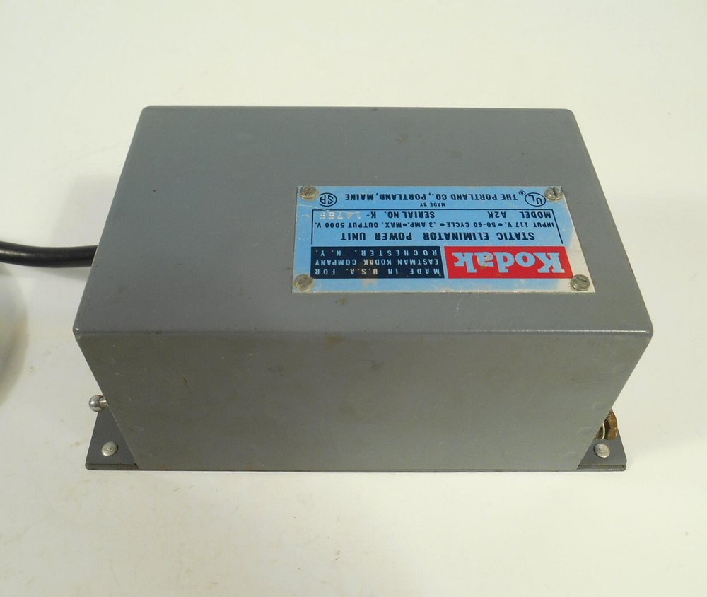 Kodak A2K Static Eliminator Power Unit Transformer 117V Input .3A 5000V Output