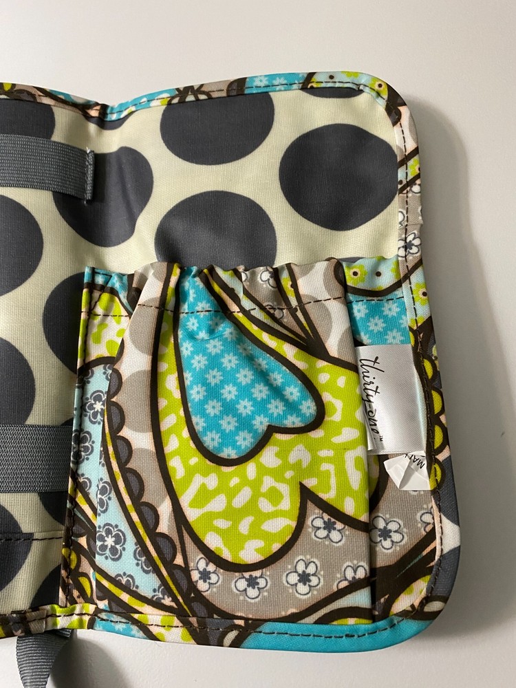 Thirty One Tri-Fold and Go Organizer BoHo Patchwork Paisley