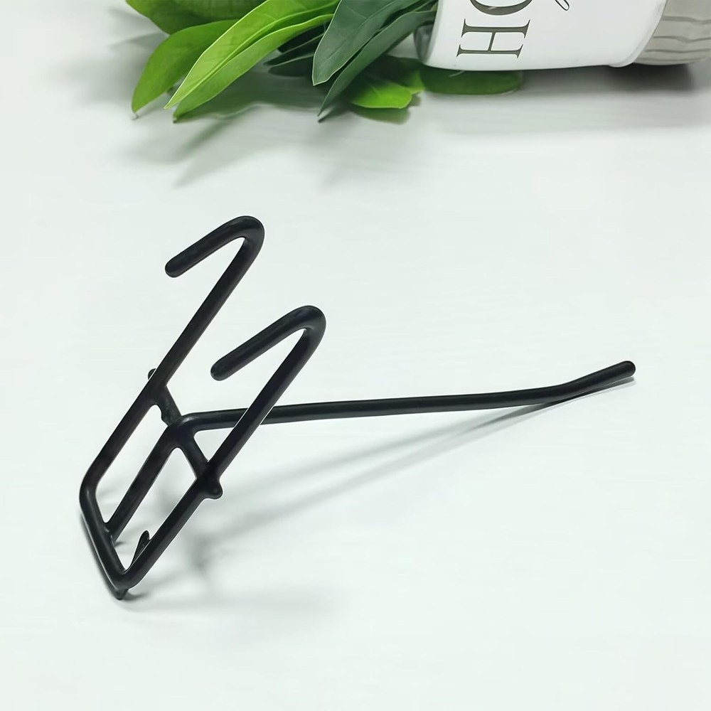 4 Inch Gridwall Hooks, 25 Pack Black Multifunctional Display Hangers, Wall Mo...