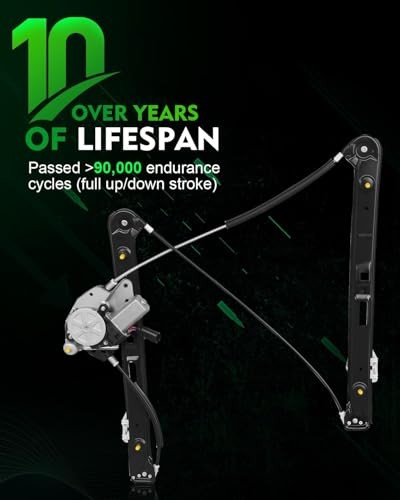 741-485 Front Right Passenger Side Power Window Front Left Driver Side