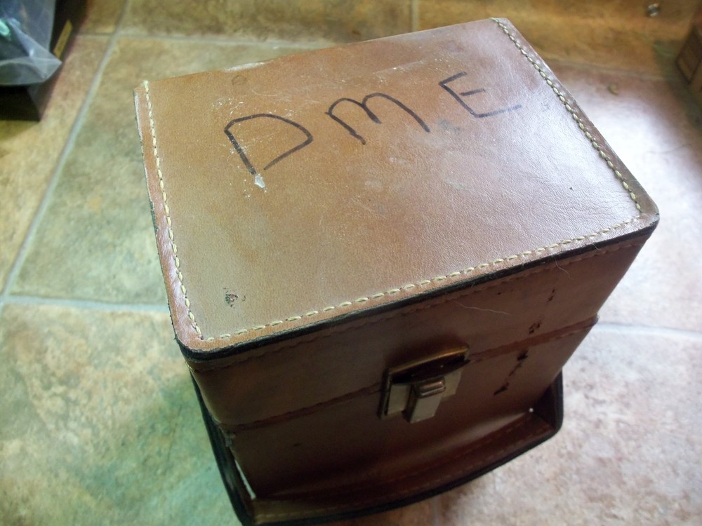 BIRD 43 LEATHER CASE FOR WATTMETER & ELEMENTS