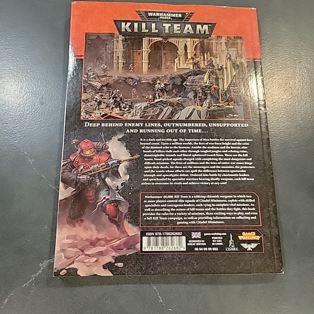 Warhammer 40k Games Workshop Kill Team Core Manual