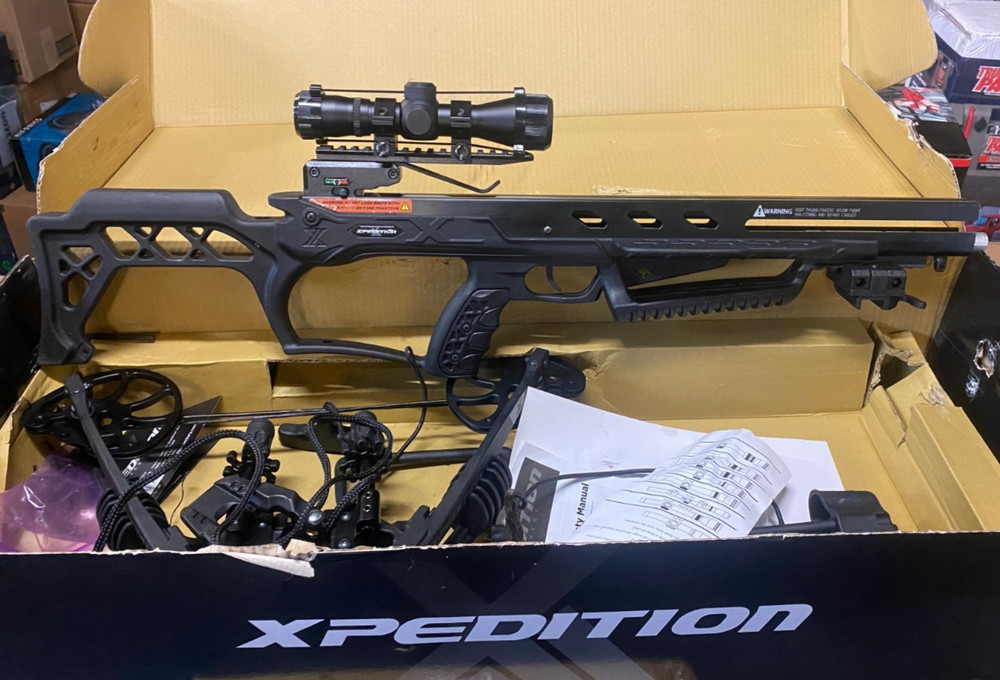 ***DAMAGED STRING*** Xpedition Archery Xtraction 400X Crossbow