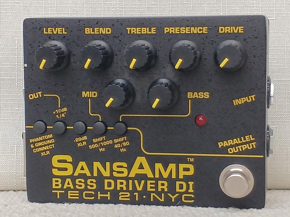 TECH21 SANS BASS DRIVER DI V2 Prelifier