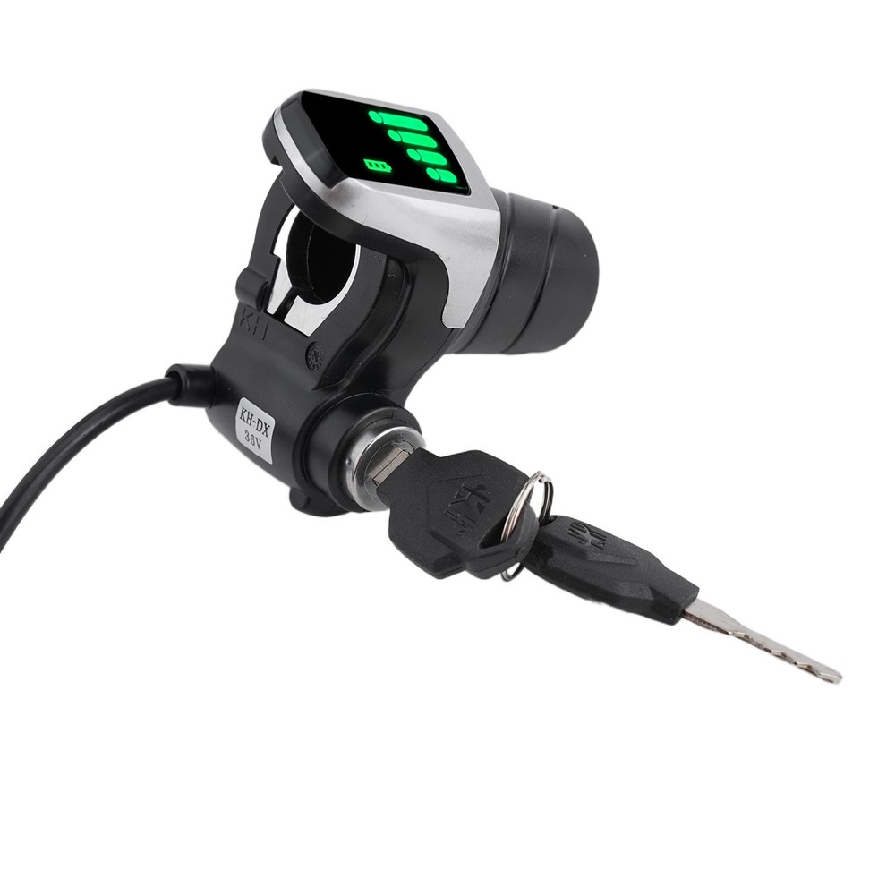 36V Electric Bicycle Display Speed Control Handlebar Lock Throttle Accelerator