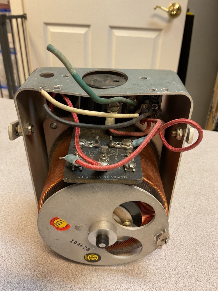 General Radio W5MT Variac, 0-140V load