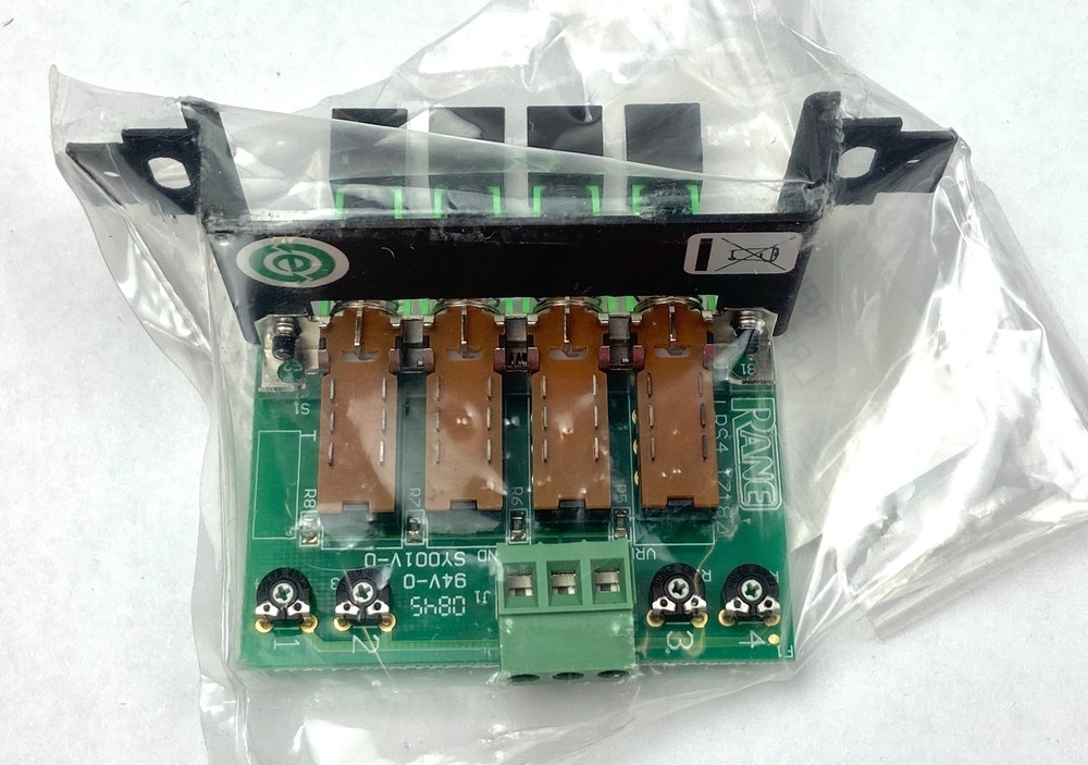 Rane Audio Level Recall Switch Professional Black LRS4