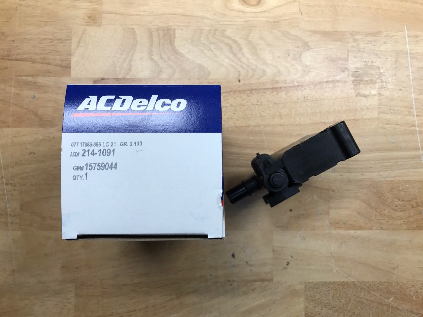 ACDelco 214-1091-Evaporator Emission Canister Vent Solenoid Valve