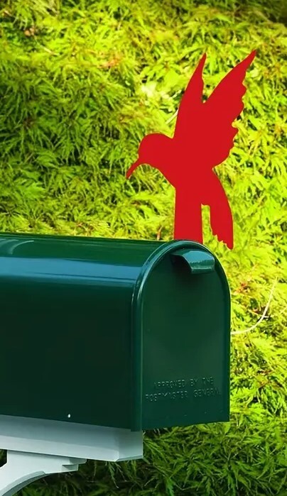 Mailbox Flag Replacement Plastic Bird Silhouette Decorative