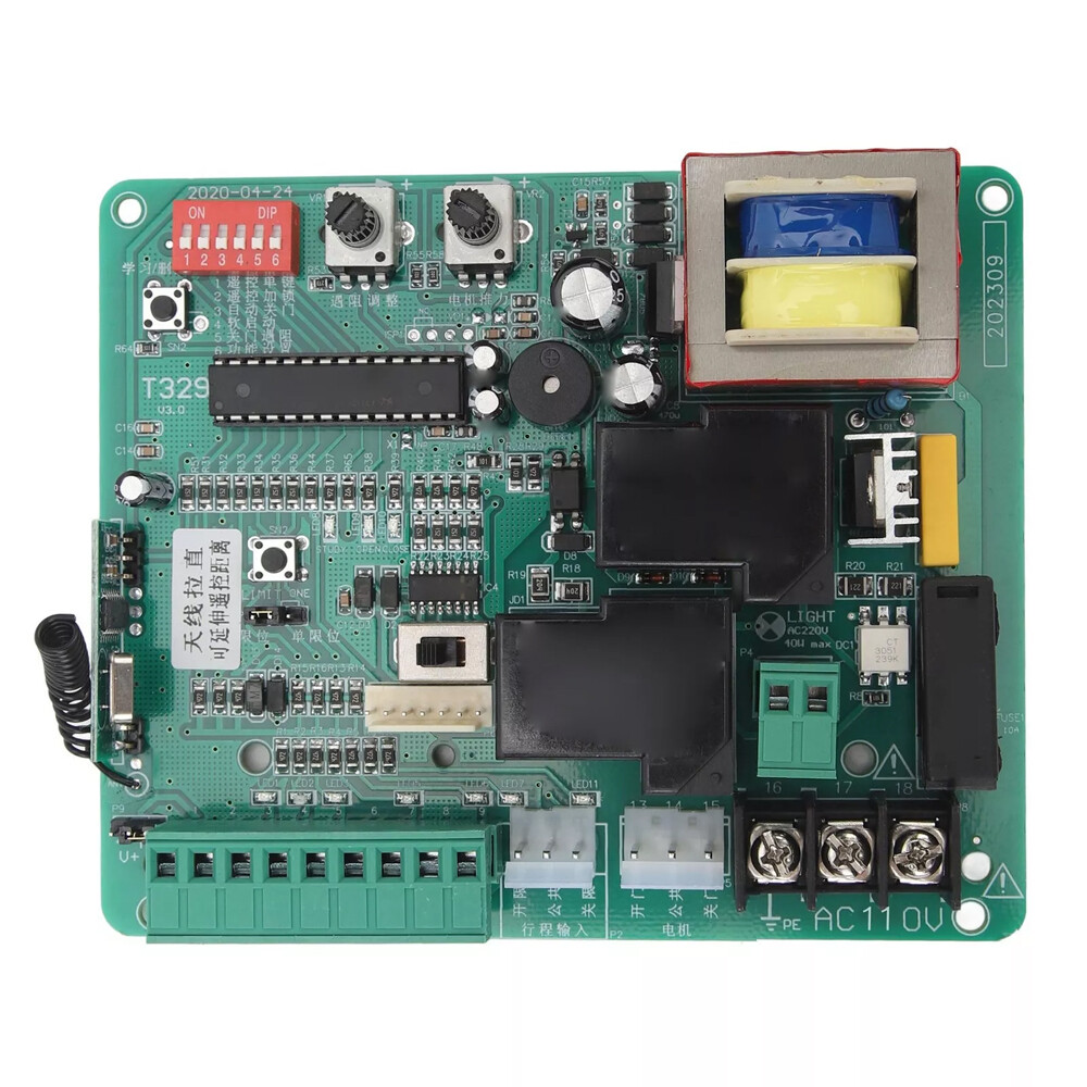 Universal Sliding Gate Opener Mother Board Main Control Module