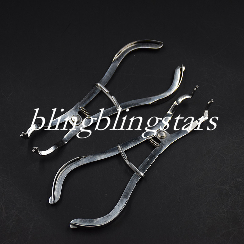 3 Pcs Dental Snap Clamp Ring Pliers Sectional Contoured Matrices Matrix Forceps