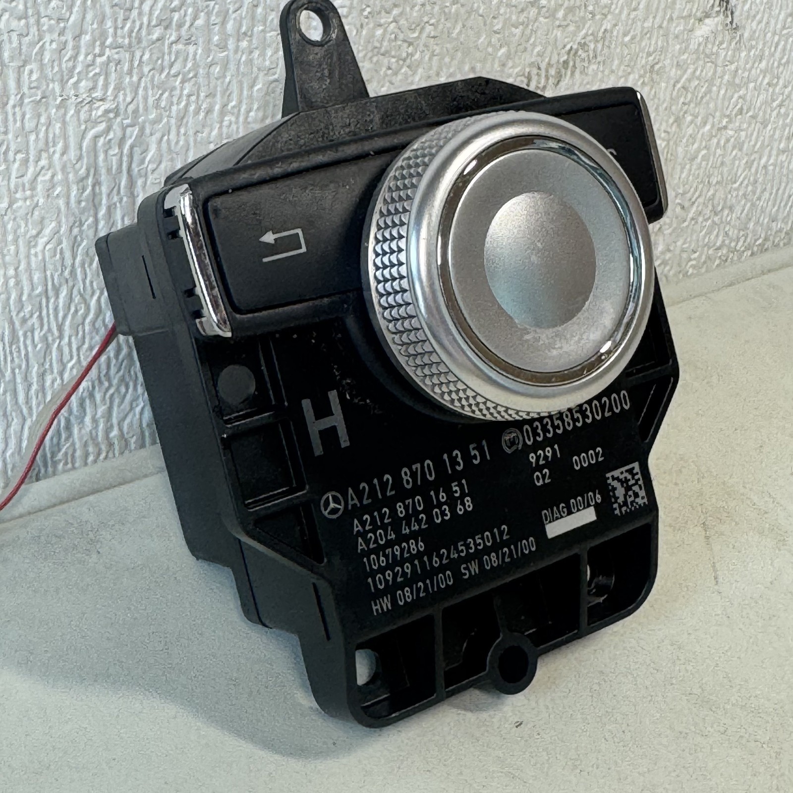 Joystick Navigation Mercedes-Benz E-Klasse (W212), OEM A2128701351 ORIGINAL USED