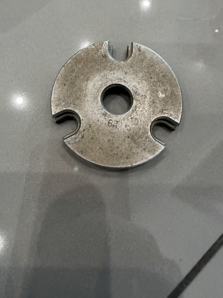 90665 Lee Pro 1000 Progressive Press Shell Plate #6 Used