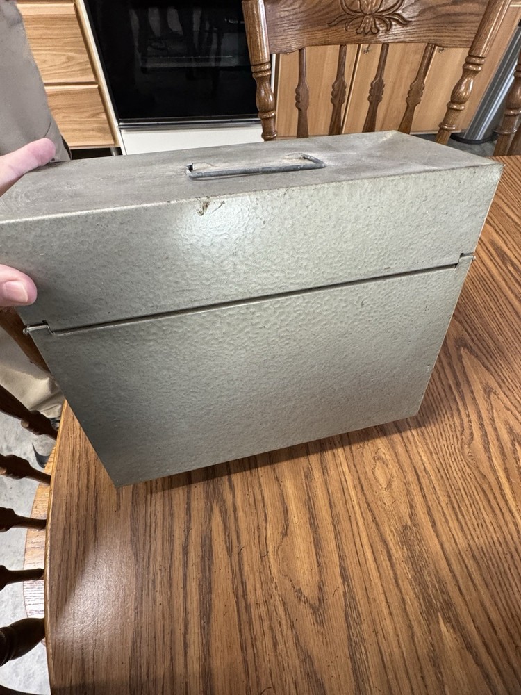 Vintage Hamilton Metal Storage - No Key