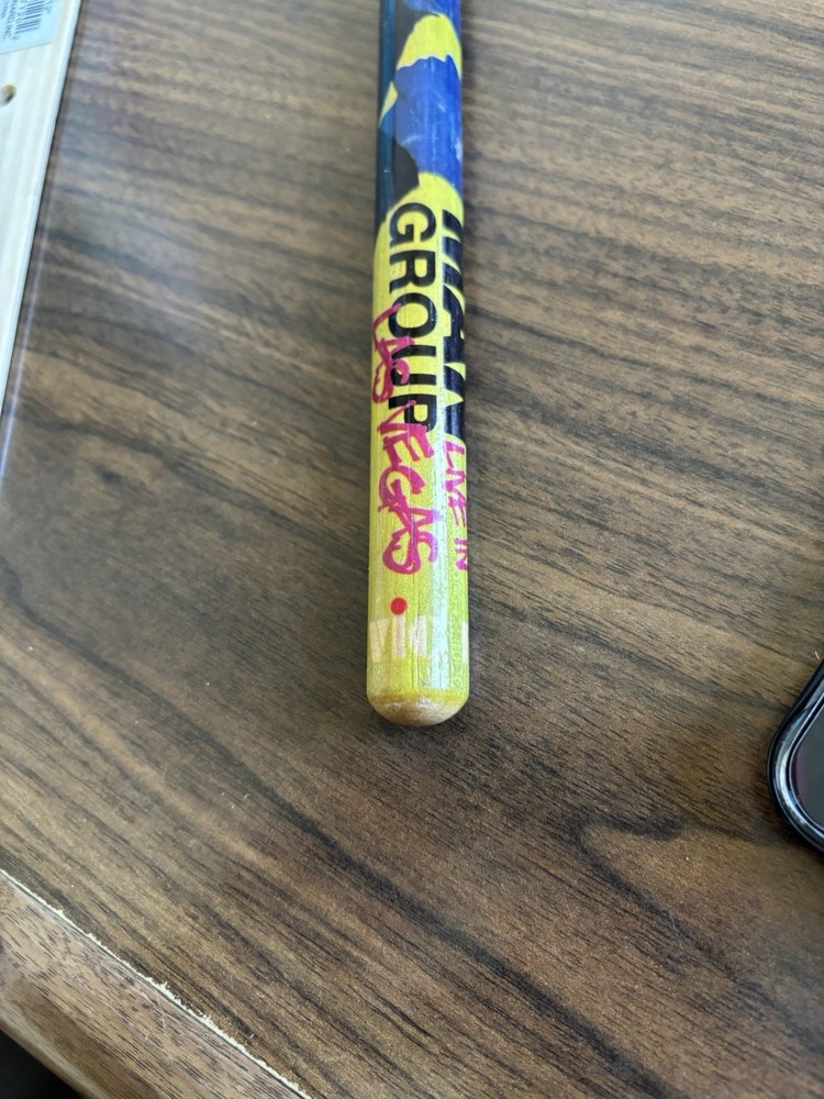 2 Used Blue Man Group" drum sticks