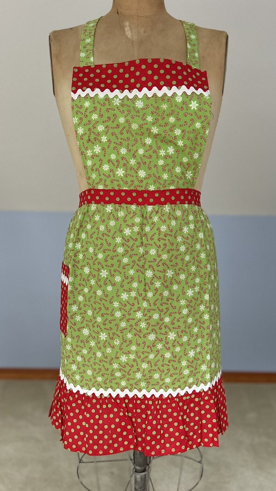 Hand Made Women’s Christmas Apron