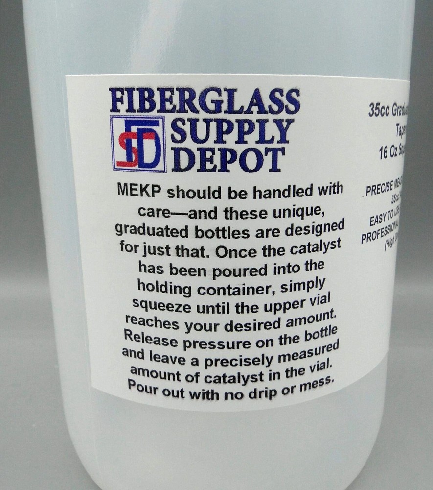 Mek Peroxide Adjustable Volume Dispensing Bottle 16oz. 500ml