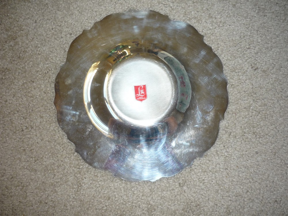 LUNT SILVERPLATE BON BON PLATE/ 'DELICACY' PATTERN