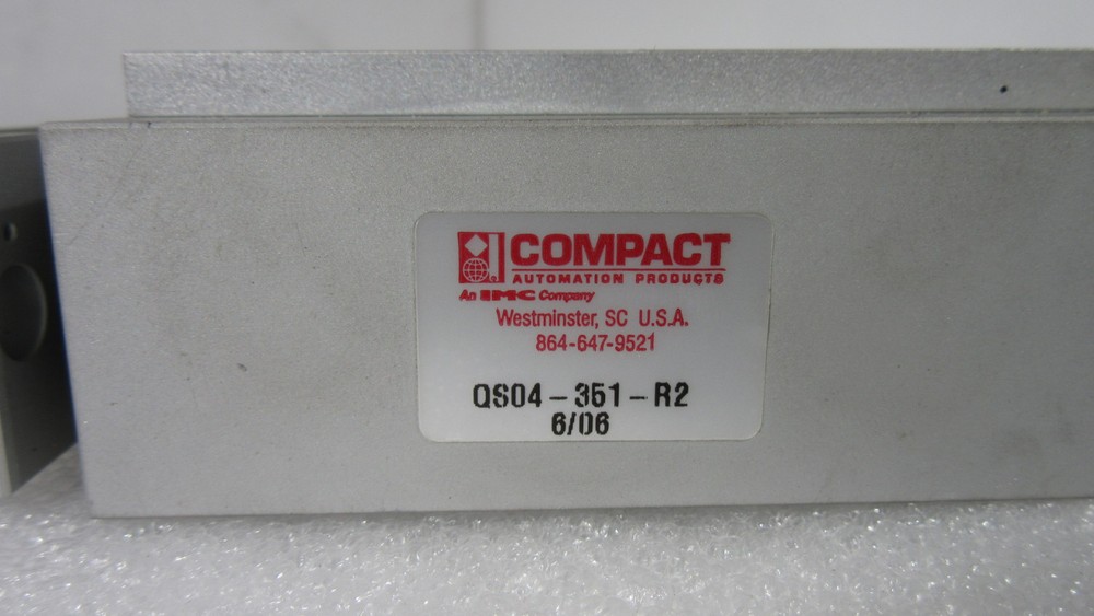 COMPACT AUTOMATION QS04-351-R2 PRECISION LINEAR STAGE