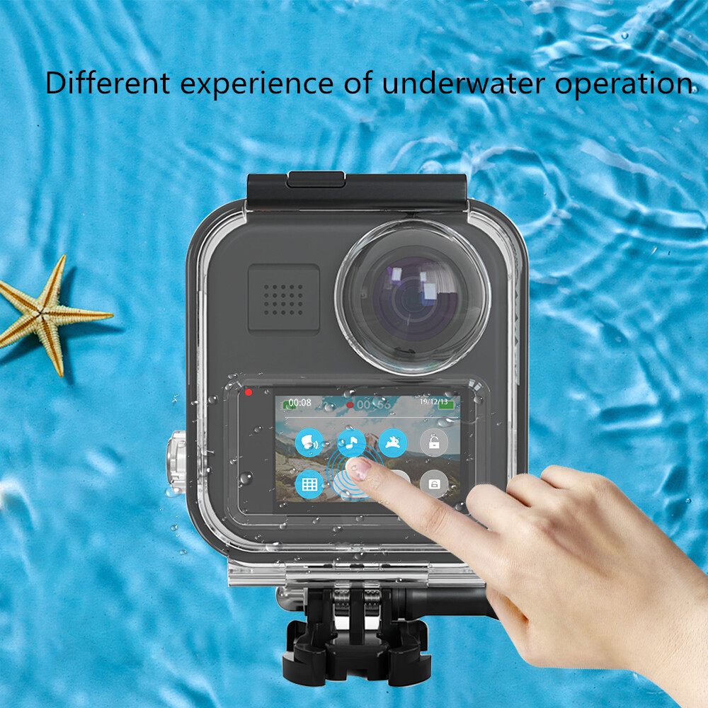 Waterproof Protective Case for GoPro MAX 360°Panoramic Camera Frame Cover Shell