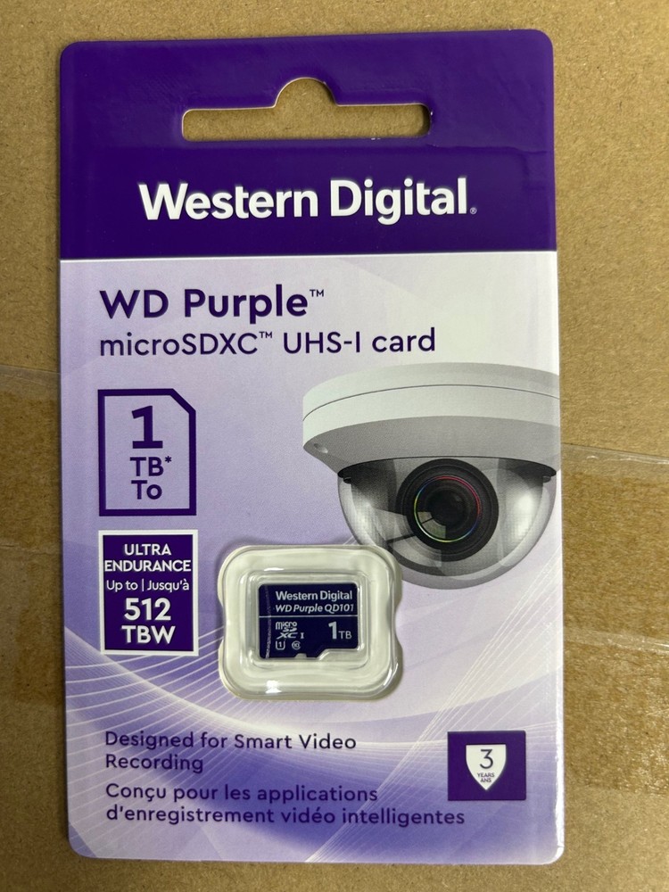 Western Digital Purple 1 TB microSDXC