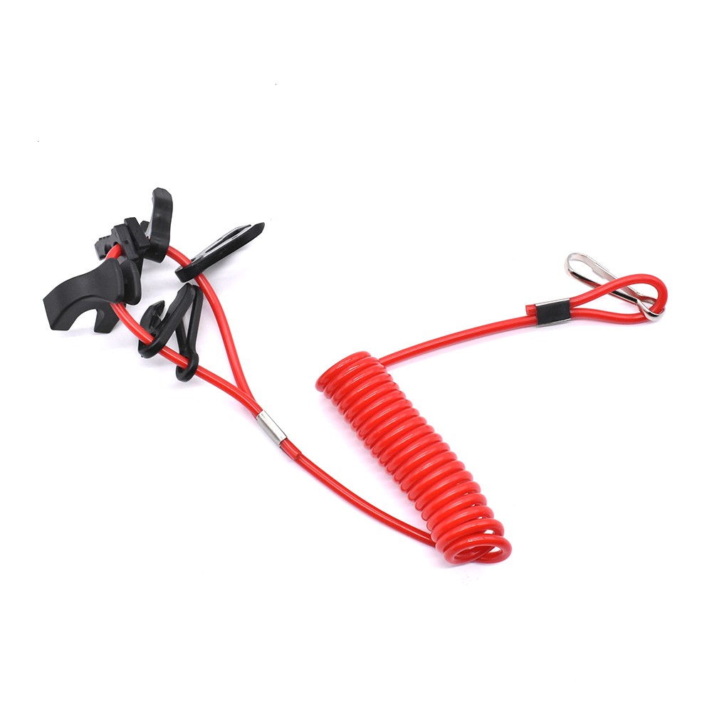 Universal Boat Outboard Engine Motor Kill Stop Switch & Safety Tether Lanyard US