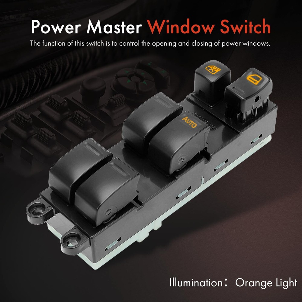Front Driver Side Door Power Window Switch for Nissan Maxima 1999 2000 2001-2003