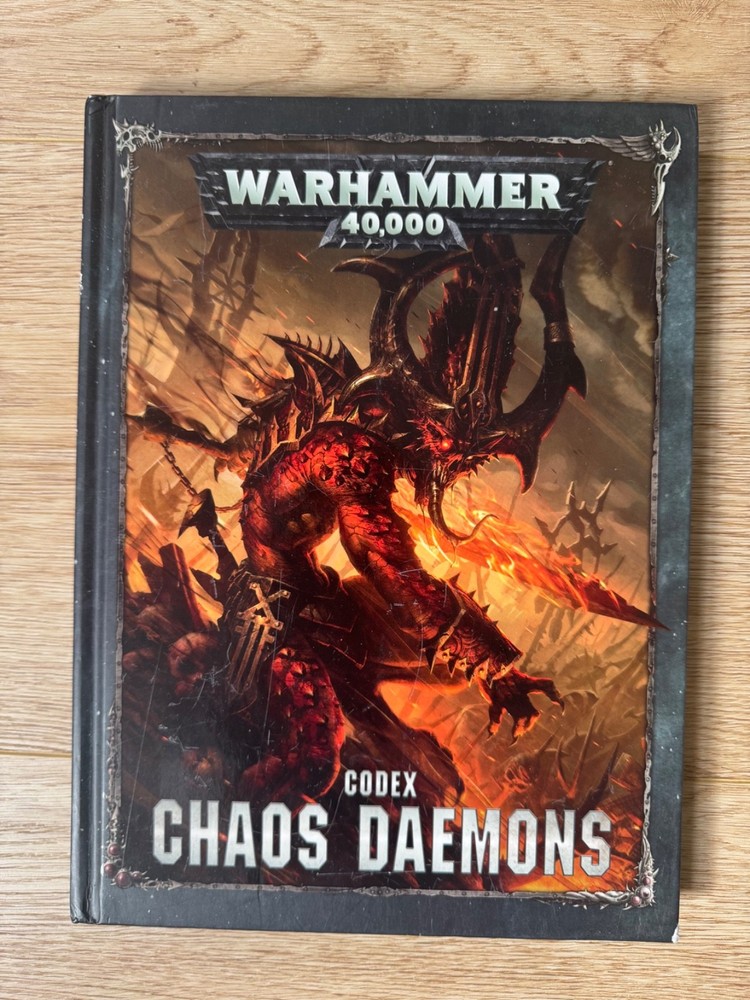 Chaos Daemons Codex - 8th Edition - Good condition