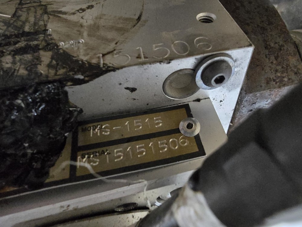 10Hp Xaloy Melt Pump Model MS-1515