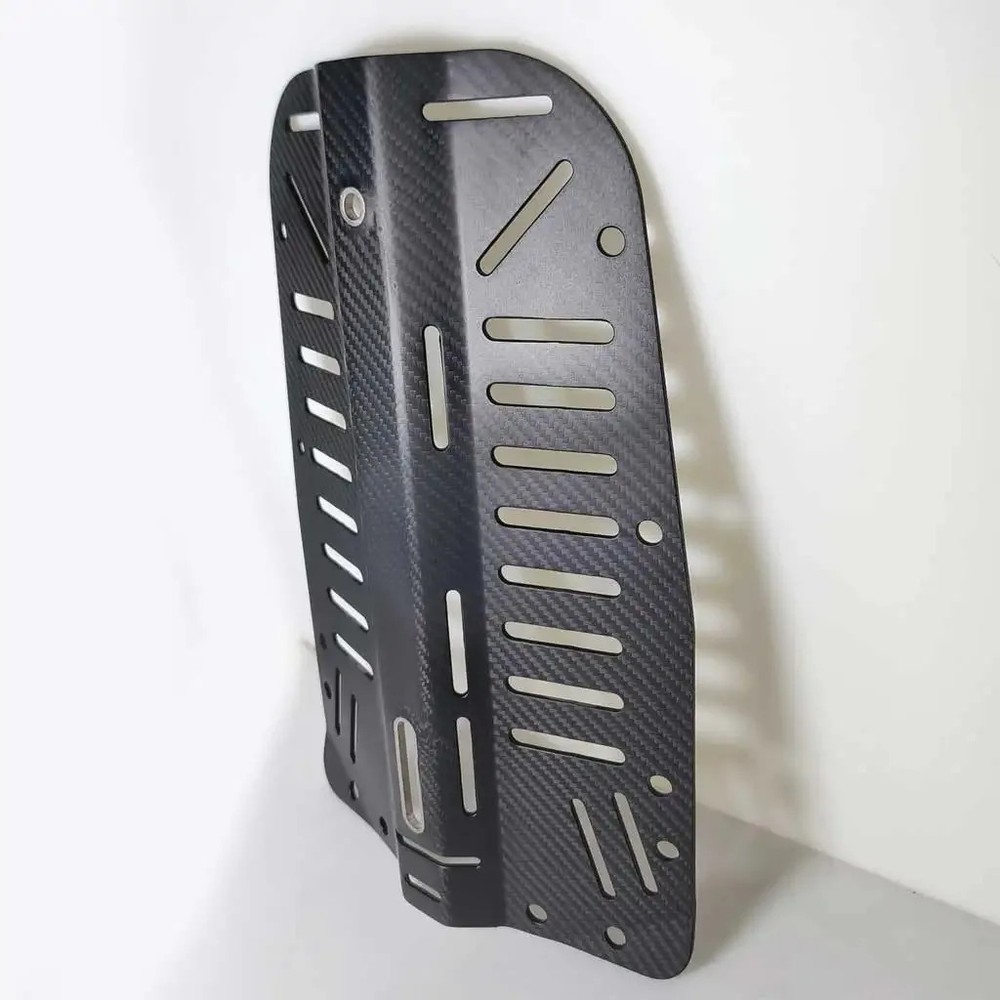 Scuba Diving Carbon Fiber Backplate Lightweight Compacted