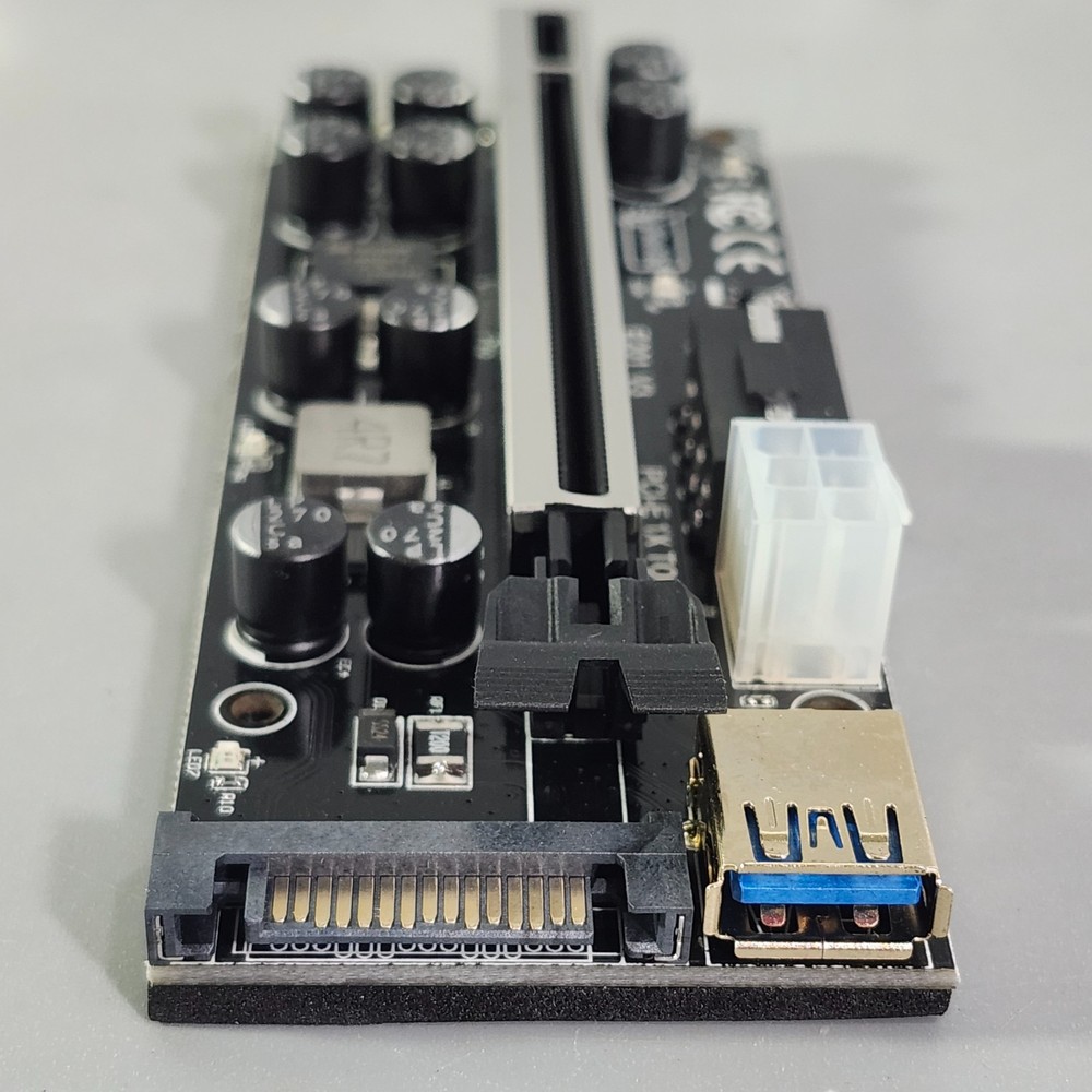 Mailiya V009s Pro PCIe Riser GPU Riser Card for Crypto Mining ETH 6-Pack