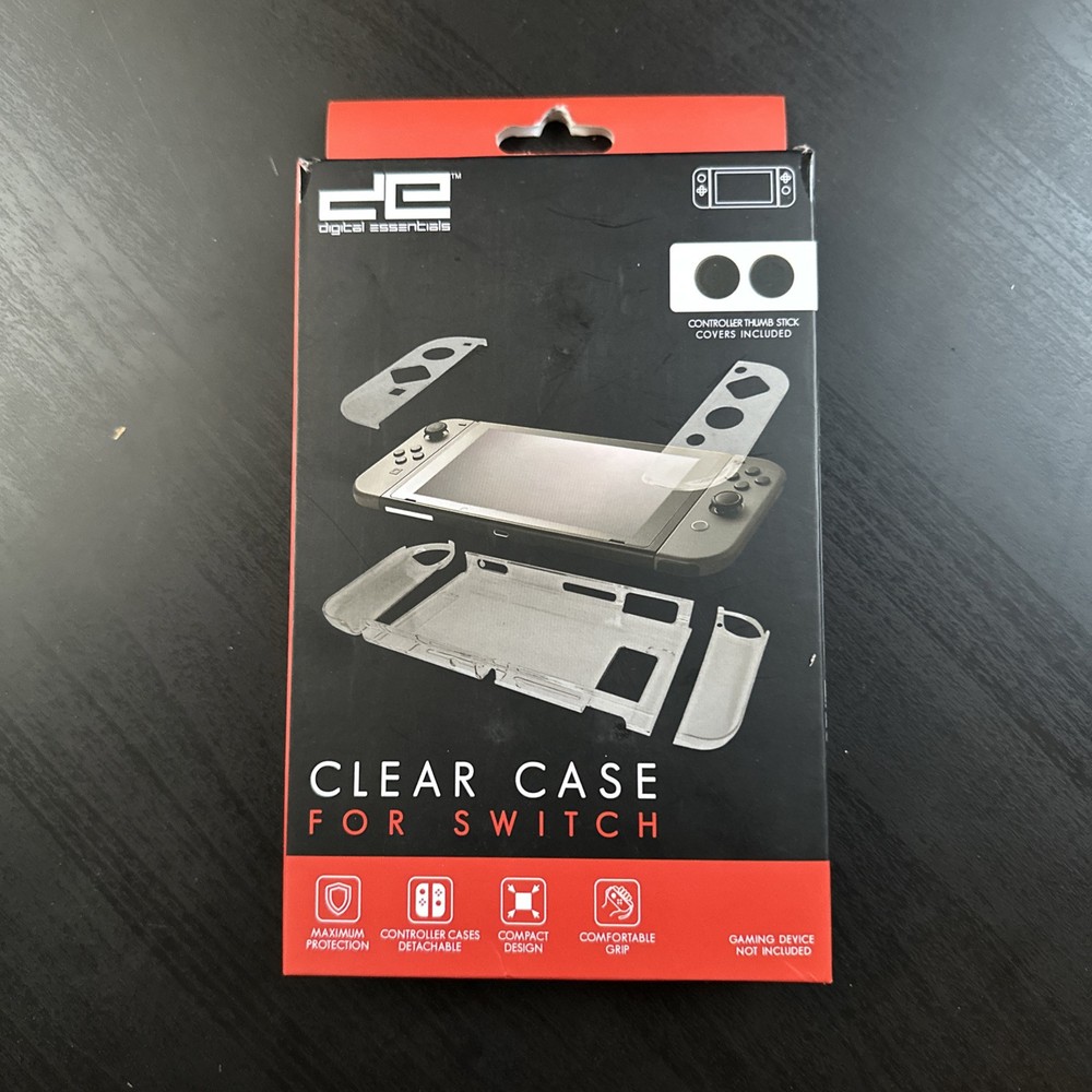 Digitals Essentials Nintendo Switch Clear Protective Case