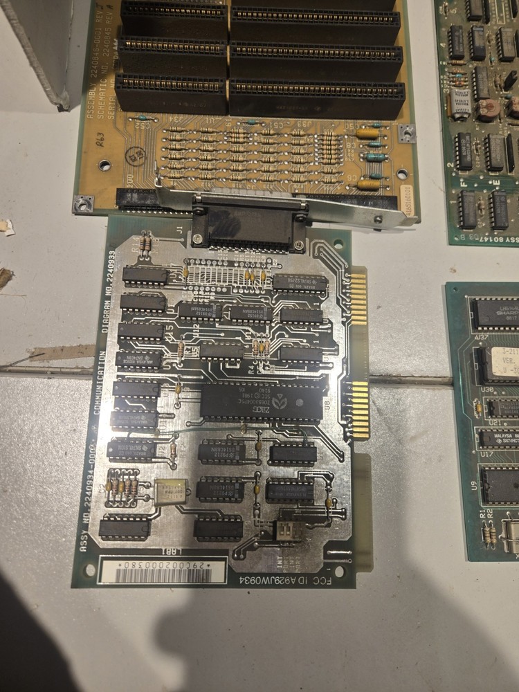 Vintage Texas instruments System 1100 Boards Untested Read Description