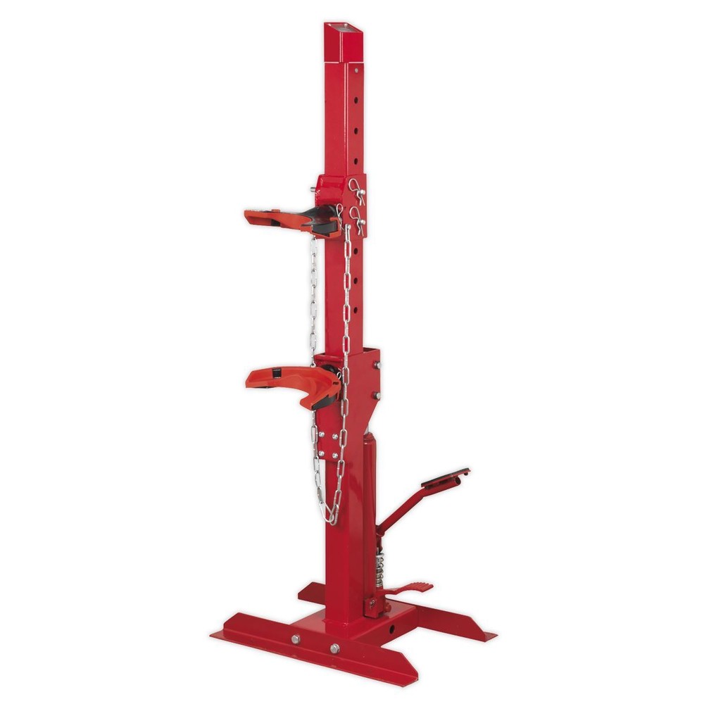 Sealey Coil Spring Compressing Station with Gauge Hydraulic 2000kg Capacity