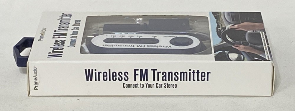 New Prime Audio Wireless FM Transmitter Car Stereo Music For iPhone Android