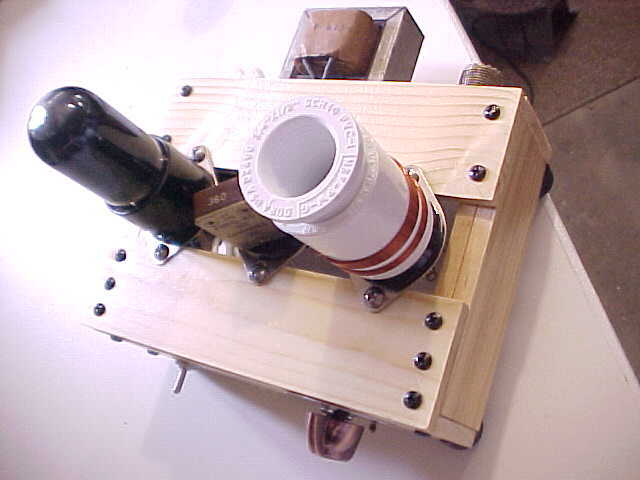 ULTRA SIMPLE 6V6 QRP 160/80/40M CW TRANSMITTER (RUNS ON 6 TO 7 VOLTS DC)