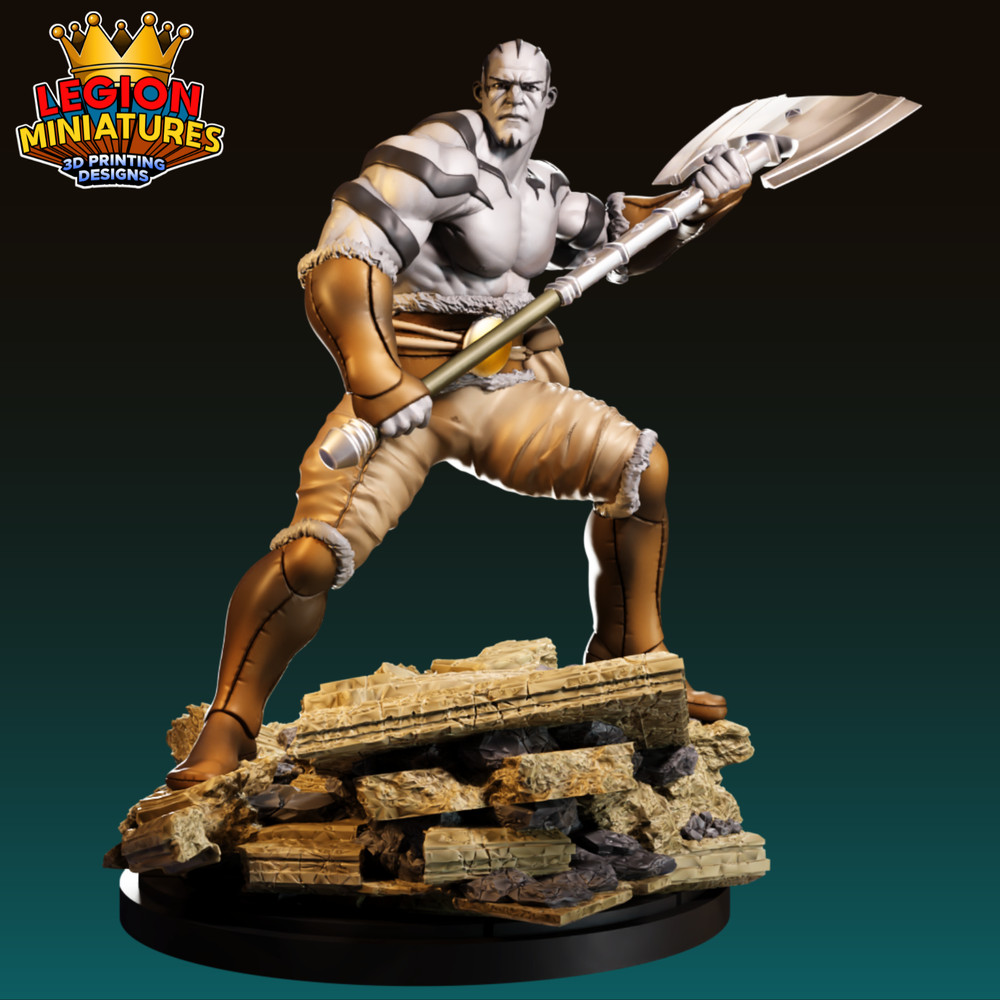 Grog Statue Model Kit  Unpainted/Unassembled