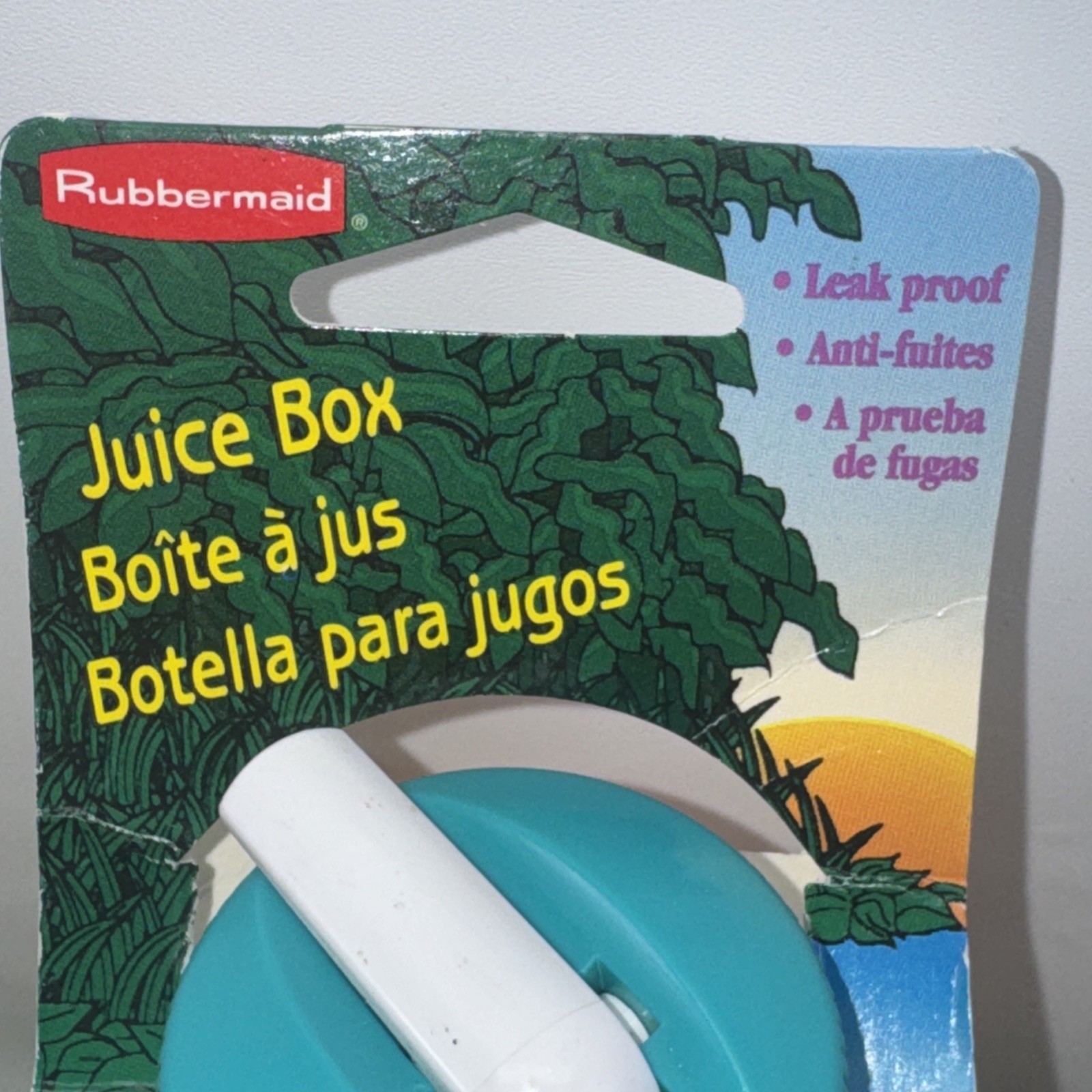 Vintage 1995 Rubbermaid Trainer Sippy Cup Tiger 8oz NEW Made in USA NOS 1883