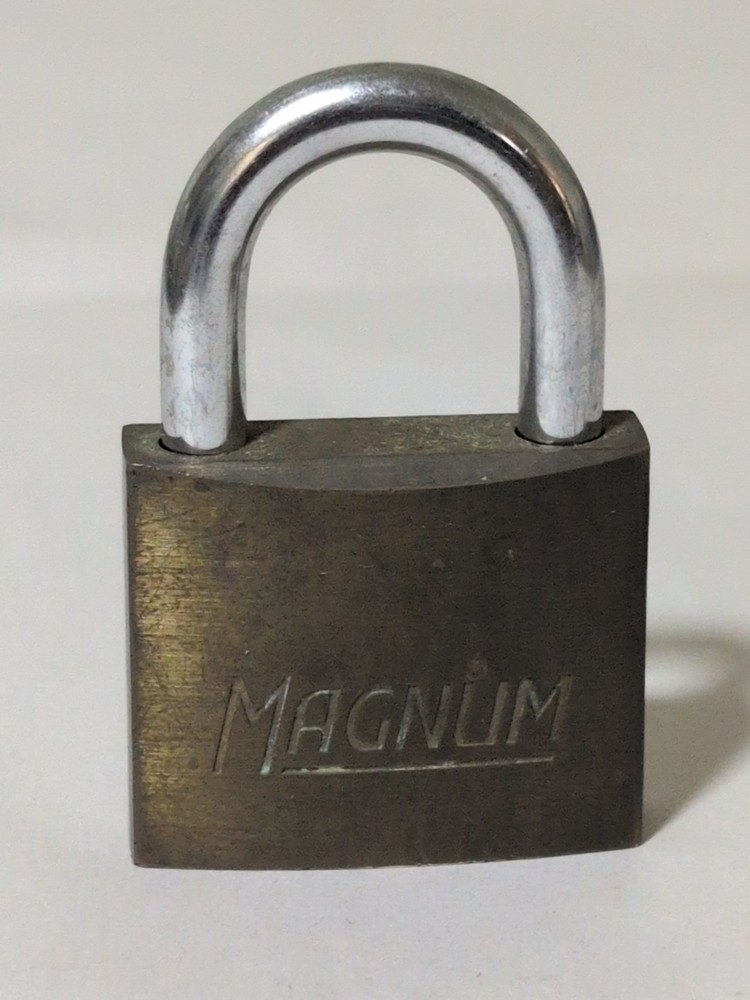 Magnum Master Lock # 240 Metal/ Brass?