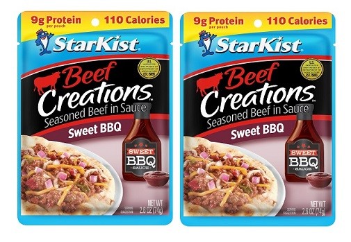 StarKist Beef Creations Sweet BBQ Pouch 2 Pack