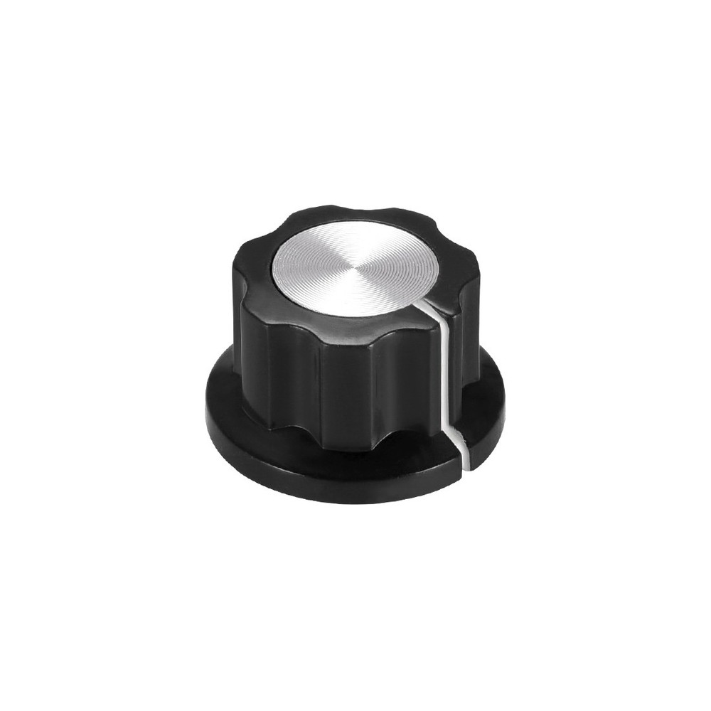 6.4mm Shaft Hole Potentiometer Control Rotary Knobs Effect Pedal Knobs Black