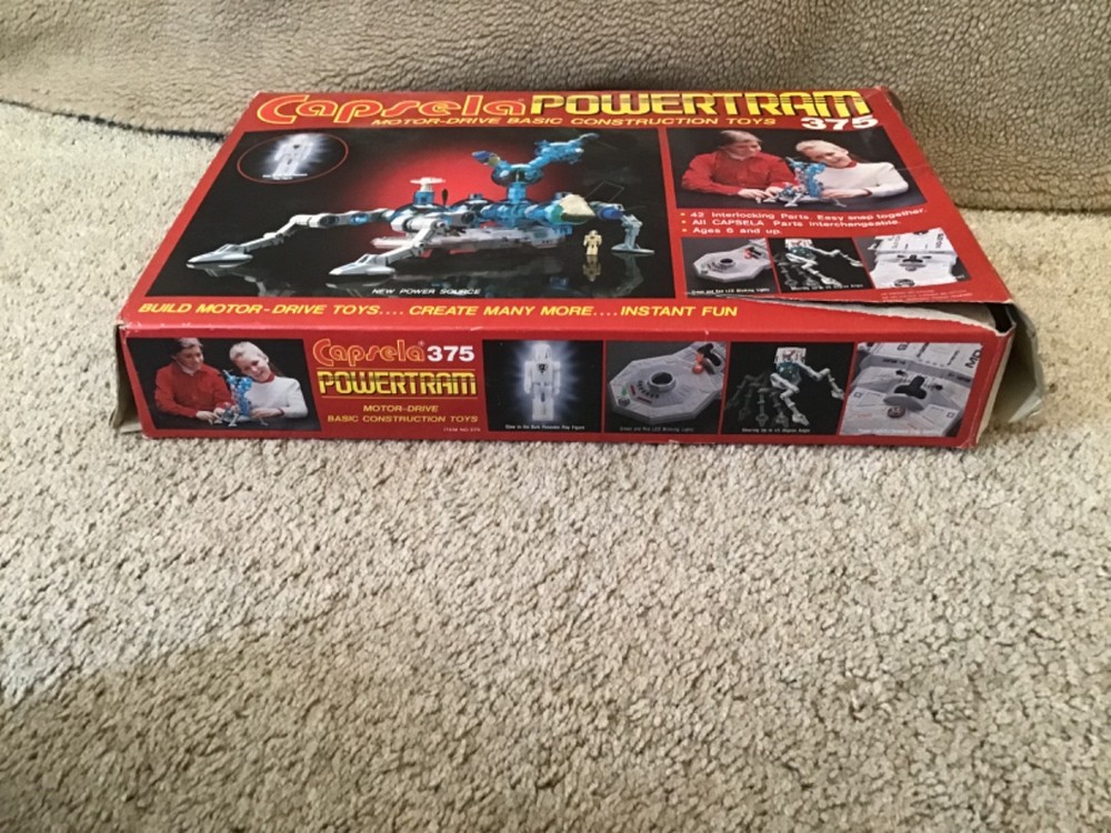 CAPSELA POWERTRAM 375 & 400 PARTIAL SETS WITH BOXES