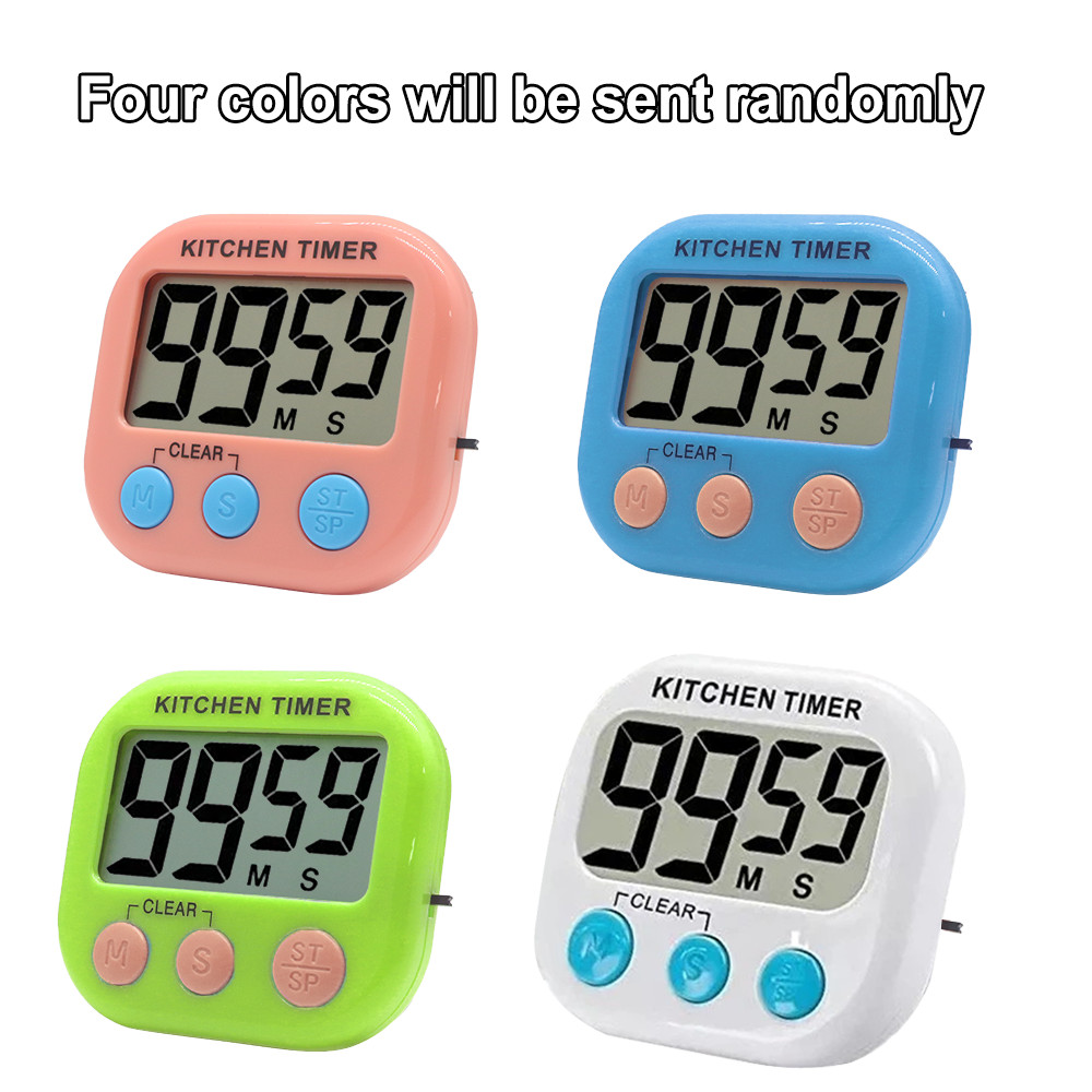 Large LCD Digital Kitchen Cooking Timer Count Down Up