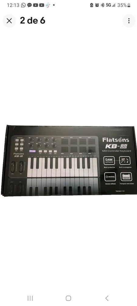 Flatsons KB-25mini MIDI Controller Keyboard