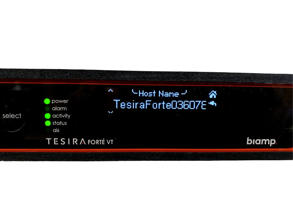 Biamp TesiraFORTÉ VT Fixed I/O DSP - with Power Cable