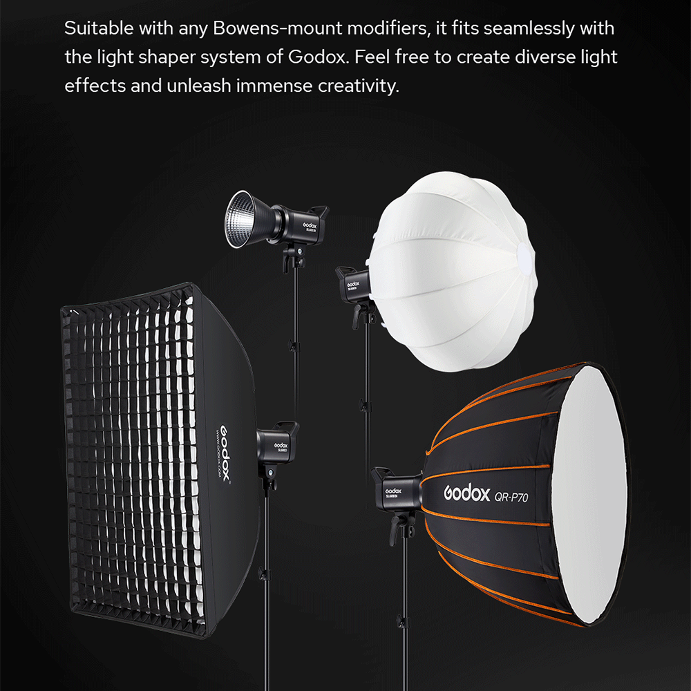 Godox SL60IID SL60II D COB LED Video Continuous Light APP Bluetooth Control