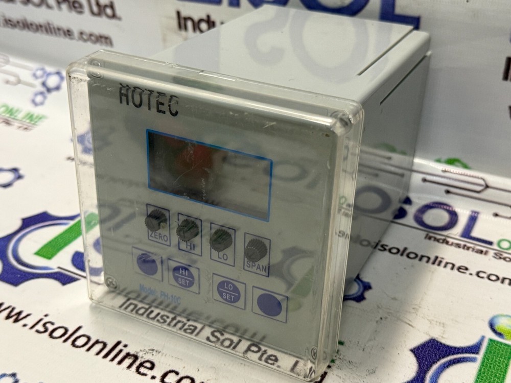 Hotec PH-10C pH Transmitter and Controller 0-14 pH PH10C Industrial pH Analyzer