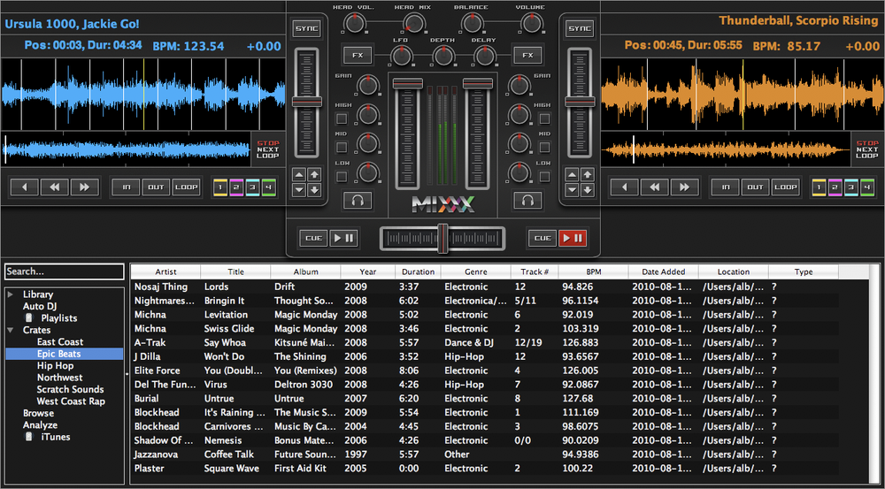 Digital DJ Software mp3 alternative to Seratom Traktor VIRTUAL DJ WINDOWS Mac